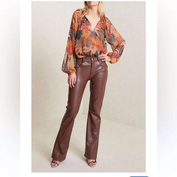 A.L.C Dana Silk-Blend blouse size 12 - Picture 1 of 9